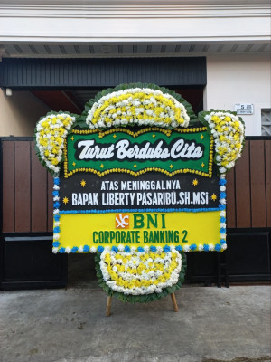 Papan Bunga Duka di Okbab