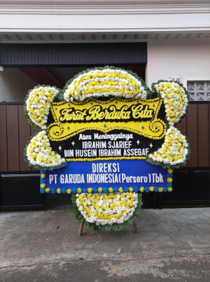 Papan Bunga Duka di Okbab
