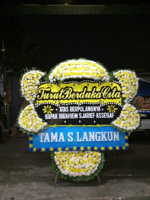 Papan Bunga Duka di Okbab