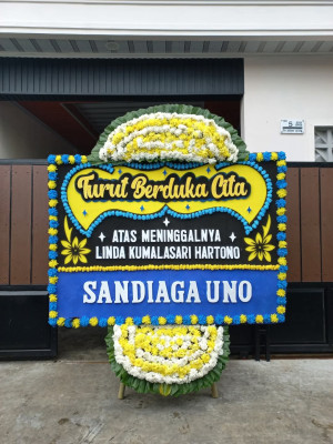 Papan Bunga Duka di Okbab