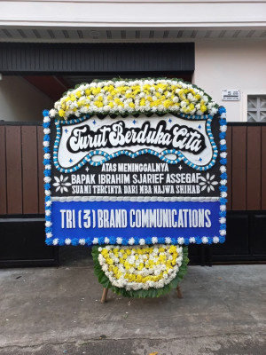 Papan Bunga Duka di Okbab